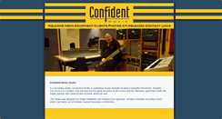 Desktop Screenshot of confidentmusic.com