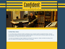 Tablet Screenshot of confidentmusic.com